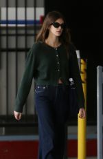 KAIA GERBER Out and About in Beverly Hills 12/18/2023