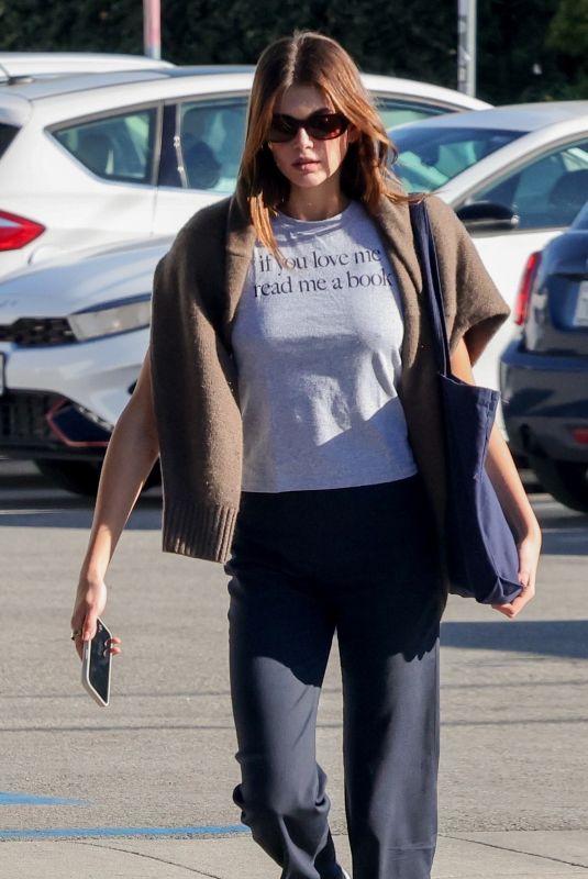 KAIA GERBER Out and About in Los Feliz 12/05/2023