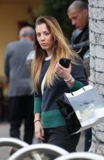 KALEY CUOCO Leaves XIV Karats Ltd. Jewelry in Beverly Hills 12/20/2023