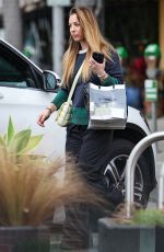 KALEY CUOCO Leaves XIV Karats Ltd. Jewelry in Beverly Hills 12/20/2023