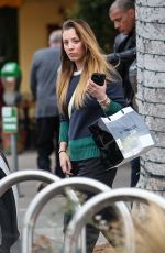 KALEY CUOCO Leaves XIV Karats Ltd. Jewelry in Beverly Hills 12/20/2023