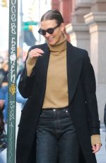KARLIE KLOSS Out and About in New York 12/08/2023
