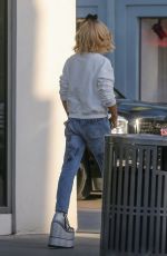 KATE BECKINSALE at a Last-minute Christmas Shopping in Beverly Hills 12/24/2023