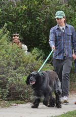 KATE BOSWORTH and Justin Long Out Hiking with Their Dog in Pasadena 12/27/2023