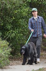 KATE BOSWORTH and Justin Long Out Hiking with Their Dog in Pasadena 12/27/2023