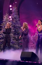 KATE GARRAWAY, CHARLOTTE HAWKINS and LAURA TOBINA for Britain Get Singing TV Show 12/24/2023