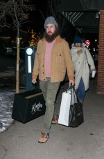 KATE HUDSON and Danny Fujikawa Shopping at Kemo Sabe in Aspen 12/28/2023