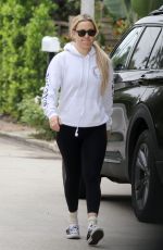 KATE HUDSON Out for Morning Walk in Los Angeles 12/22/2023