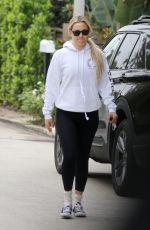 KATE HUDSON Out for Morning Walk in Los Angeles 12/22/2023