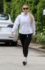 KATE HUDSON Out for Morning Walk in Los Angeles 12/22/2023