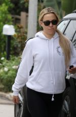 KATE HUDSON Out for Morning Walk in Los Angeles 12/22/2023