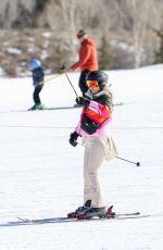 KATE HUDSON Out Skiing in Aspen 12/30/2023