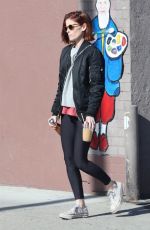 KATE MARA Leaves Pilates Class in Los Feliz 12/04/2023