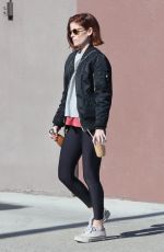 KATE MARA Leaves Pilates Class in Los Feliz 12/04/2023