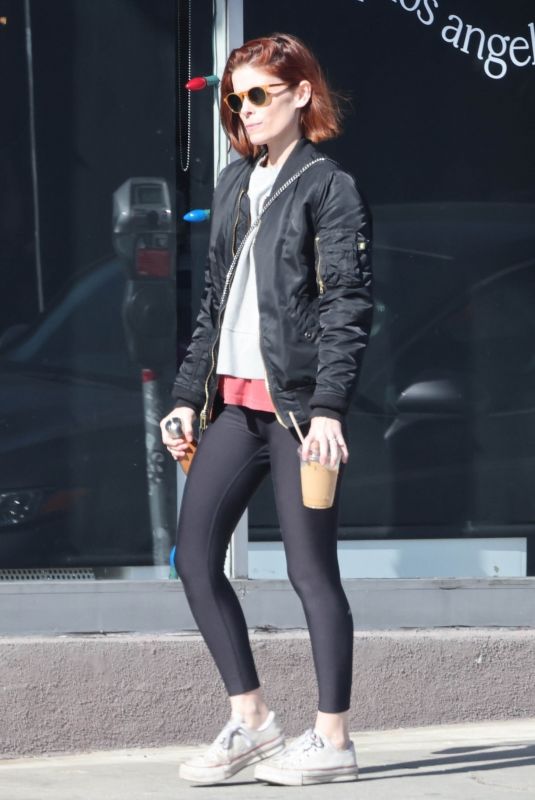 KATE MARA Leaves Pilates Class in Los Feliz 12/04/2023