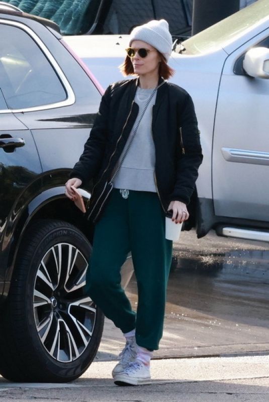 KATE MARA Out for Coffee in Los Angeles 12/01/2023