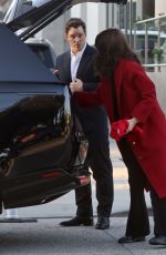 KATHERINE SCHWARZENEGGER Out with Her Family on Christmas Eve in Los Angeles 12/24/2023