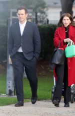 KATHERINE SCHWARZENEGGER Out with Her Family on Christmas Eve in Los Angeles 12/24/2023