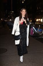 KATIE HOLMES and SURI CRUISE Heading to Her Birthday Dinner in New York 12/18/2023