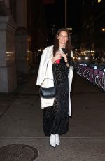 KATIE HOLMES and SURI CRUISE Heading to Her Birthday Dinner in New York 12/18/2023