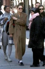 KATIE HOLMES Out and About in New York 12/21/2023