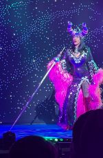 KATIE PRICE on Stage as Evil Witch During Her First Sleeping Beauty Pantomime Performance 12/16/2023