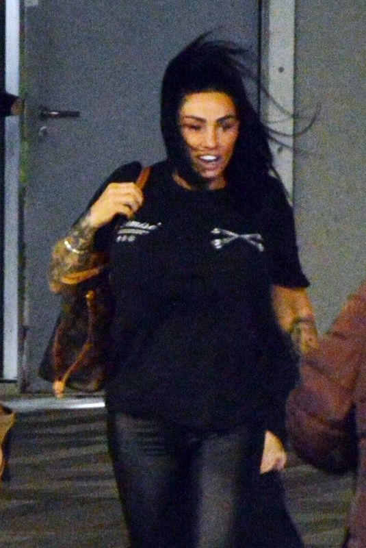KATIR PRICE Leaves M&S Bank Arena in Liverpool 12/27/2023