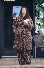 KATYA JONES Out and About in London 11/30/2023