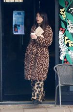 KATYA JONES Out and About in London 11/30/2023