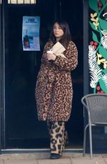 KATYA JONES Out and About in London 11/30/2023