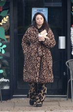 KATYA JONES Out and About in London 11/30/2023