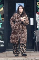 KATYA JONES Out and About in London 11/30/2023