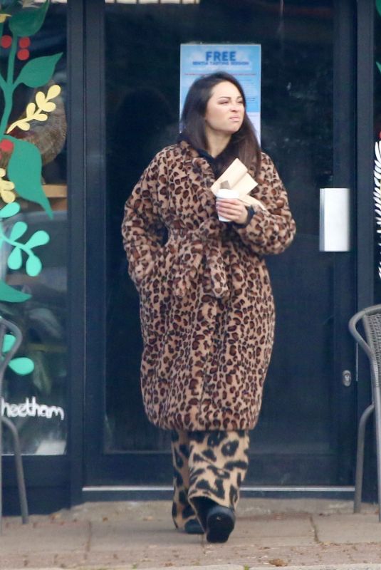 KATYA JONES Out and About in London 11/30/2023