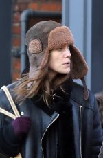 KEIRA KNIGHTLEY Out with Her Mother in Hampstead 12/05/2023