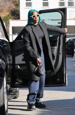 KELLY RLWLAND Debuts Blue Hair Out in Beverly Hills 12/13/2023