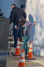KENDALL JENNER and LAUREN PEREZ Out for Pilates on Christmas Eve in Los Angeles 12/24/2023