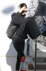 KENDALL JENNER and LAUREN PEREZ Out for Pilates on Christmas Eve in Los Angeles 12/24/2023