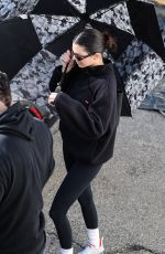 KENDALL JENNER and LAUREN PEREZ Out for Pilates on Christmas Eve in Los Angeles 12/24/2023