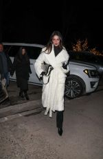 KENDALL JENNER Arrives at Catch Steakhouse in Aspen 12/17/2023