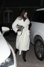 KENDALL JENNER Arrives at Catch Steakhouse in Aspen 12/17/2023