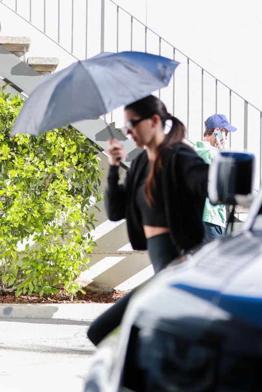 KENDALL JENNER Arrives at Pilates Studio in Los Angeles 12/08/2023