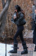 KENDALL JENNER Out for Coffee in Aspen 12/15/2023