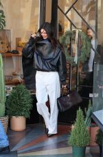 KENDALL JENNER Out Shopping on Melrose Place in West Hollywood 12/06/2023