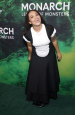 KIERSEY CLEMONS at Monarch: Legacy of Monsters Photocall in Los Angeles 12/08/2023