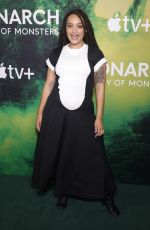 KIERSEY CLEMONS at Monarch: Legacy of Monsters Photocall in Los Angeles 12/08/2023
