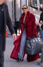 KIM KARDASHIAN Arrives on the Set of American Horror Story in New York 12/01/2023