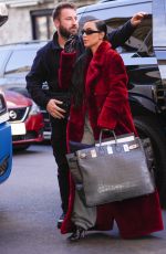 KIM KARDASHIAN Arrives on the Set of American Horror Story in New York 12/01/2023
