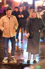 KIRSTEN DUNST on a Date Night at Via Carota in New York 12/19/2023