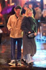 KIRSTEN DUNST on a Date Night at Via Carota in New York 12/19/2023