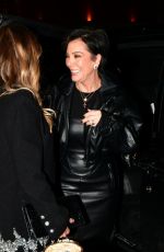 KRIS JENNER and RITA WILSON Out with Friends at Funke Restaurant in Beverly Hills 12/07/2023